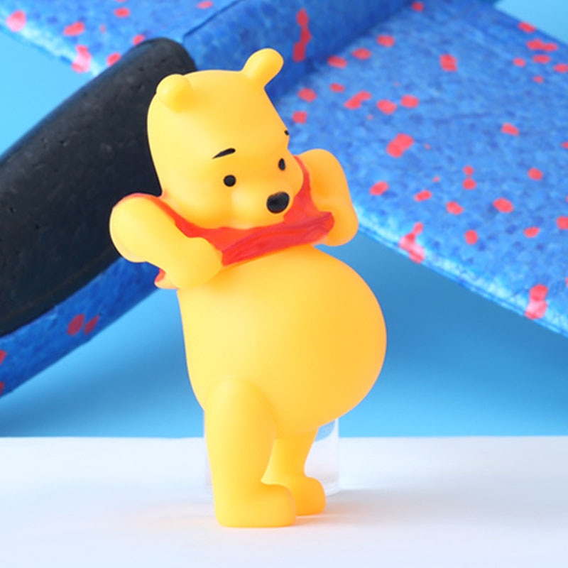 10cm Disney Bear Winnie the Pooh Edward Pooh Mr Sanders Pregnant Action Figure Toys Collection Toys 3 - Winnie The Pooh Plush