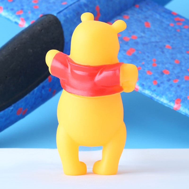 10cm Disney Bear Winnie the Pooh Edward Pooh Mr Sanders Pregnant Action Figure Toys Collection Toys 4 - Winnie The Pooh Plush