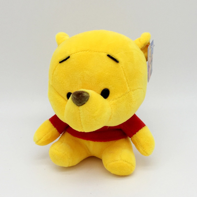 12 20cm Winnie the Pooh Bear Tiger Pig Anime Cute Cartoon Plush Dolls Toys Keychain Pendant 3 - Winnie The Pooh Plush