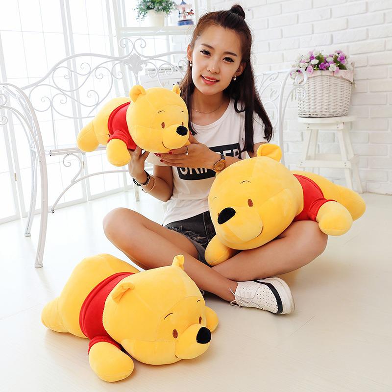 45 55 65 Cm Original Disney Winnie The Pooh Plush Toy Cute Soft Plush Animal Cute 2 - Winnie The Pooh Plush