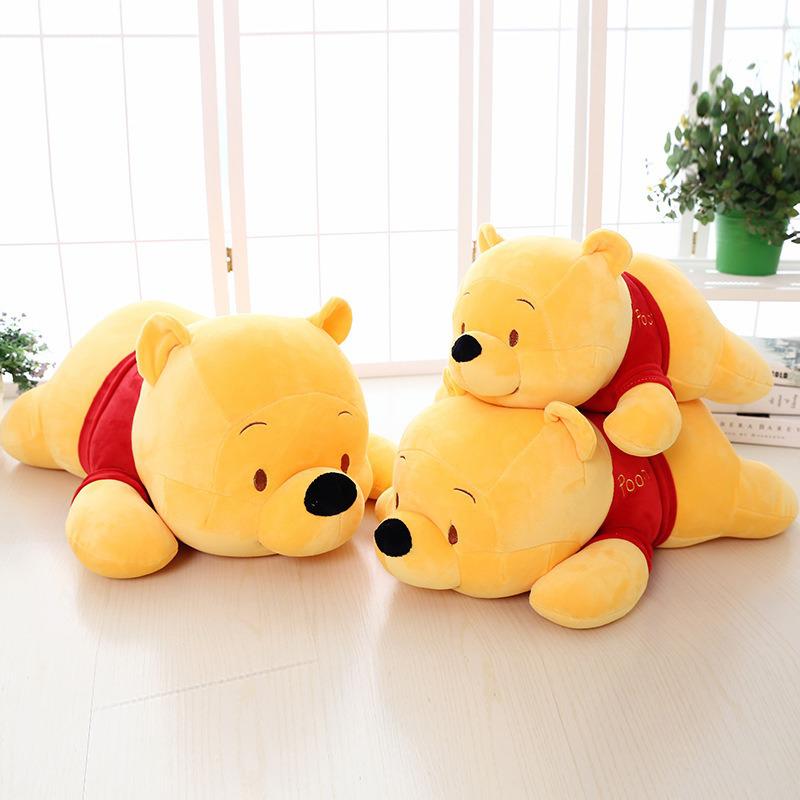 45 55 65 Cm Original Disney Winnie The Pooh Plush Toy Cute Soft Plush Animal Cute 4 - Winnie The Pooh Plush