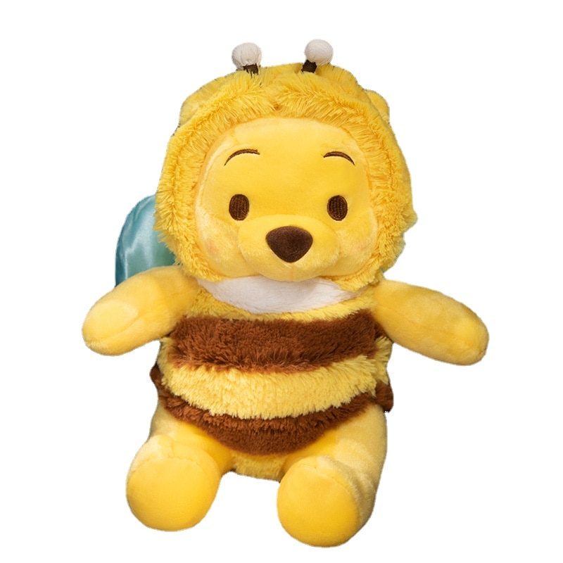 50cm Genuine Disney Bee Winnie The Pooh Plush Toys Pillow Kawaii Anime Bear Stuffed Doll Toys 5 - Winnie The Pooh Plush