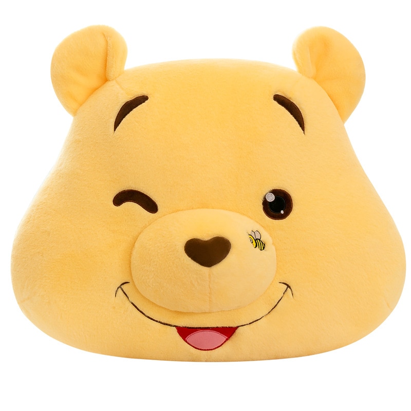 55cm Disney Anime Winnie The Pooh Pillow Cute Cartoon Bear Doll Plush Toy Car Cushion Sleep 4 - Winnie The Pooh Plush