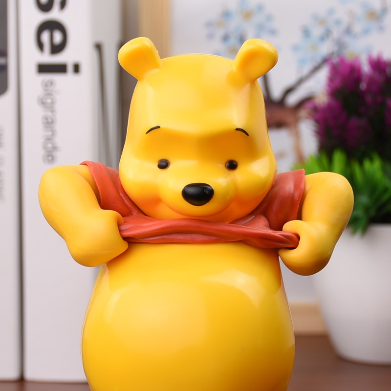 Disney 20cm Winnie The Pooh Bear Figure PVC Toys Model Doll Figurine Desktop Decoration Model 1 - Winnie The Pooh Plush