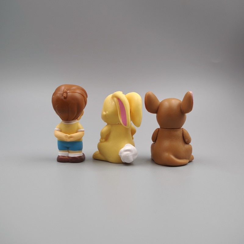 Disney Cartoon Figure Toys Kawaii Winnie The Pooh Piglet Tigger Eeyore Cake Decorations Kids Toys Birthday 4 - Winnie The Pooh Plush