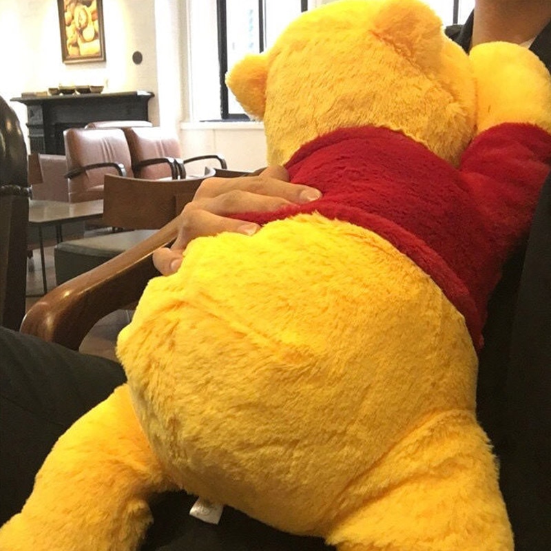 Disney Large Stuffed Toys 60cm Winnie The Pooh Pillow Giant Plush Bear Doll Cute Room Ornamental 1 - Winnie The Pooh Plush