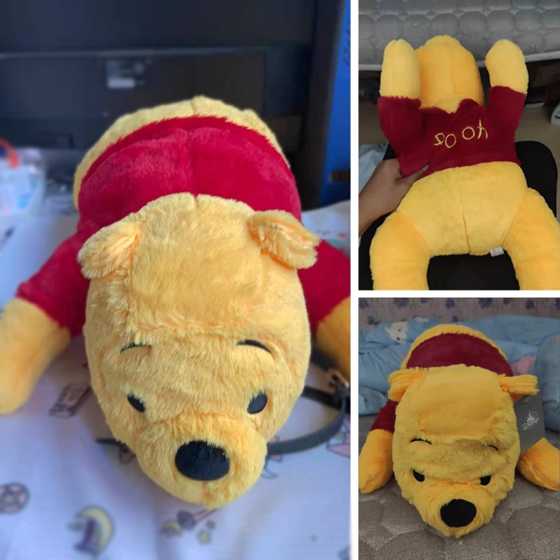 Disney Large Stuffed Toys 60cm Winnie The Pooh Pillow Giant Plush Bear Doll Cute Room Ornamental 5 - Winnie The Pooh Plush