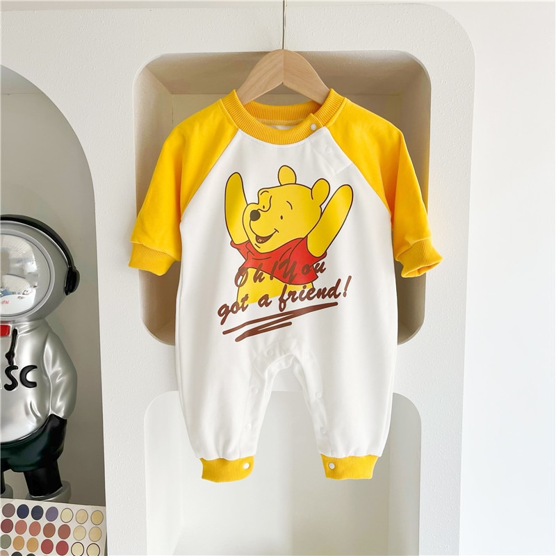 Disney Winnie The Pooh Cartoon Series 0 2 Years Old Baby Clothes Male and Female Baby 4 - Winnie The Pooh Plush