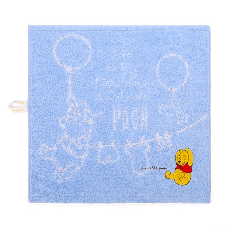 Disney Winnie The Pooh Cotton 100 Handkerchief Hand Towel Square Scarf Cartoon Soft Water Absorbing Boy 5 - Winnie The Pooh Plush