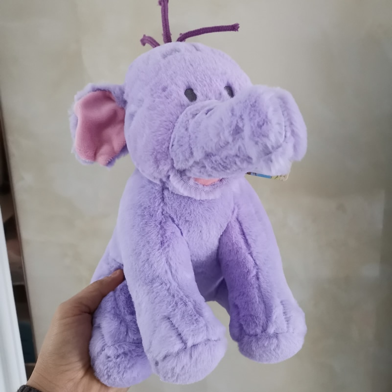 Disney Winnie The Pooh Friend 26cm Lumpy Heffalump Plush Doll Cute Stuffed Animals Purple Elephant Plush 1 - Winnie The Pooh Plush