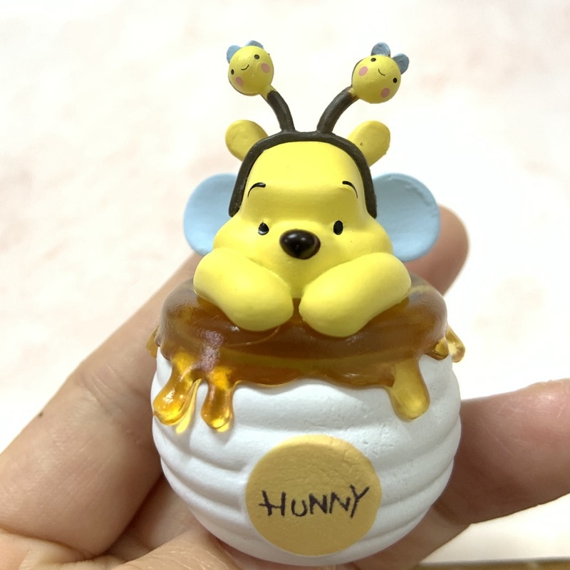 Disney action figure Stitch Kawaii anime figure Winnie the Pooh model ornaments decor children s toys - Winnie The Pooh Plush