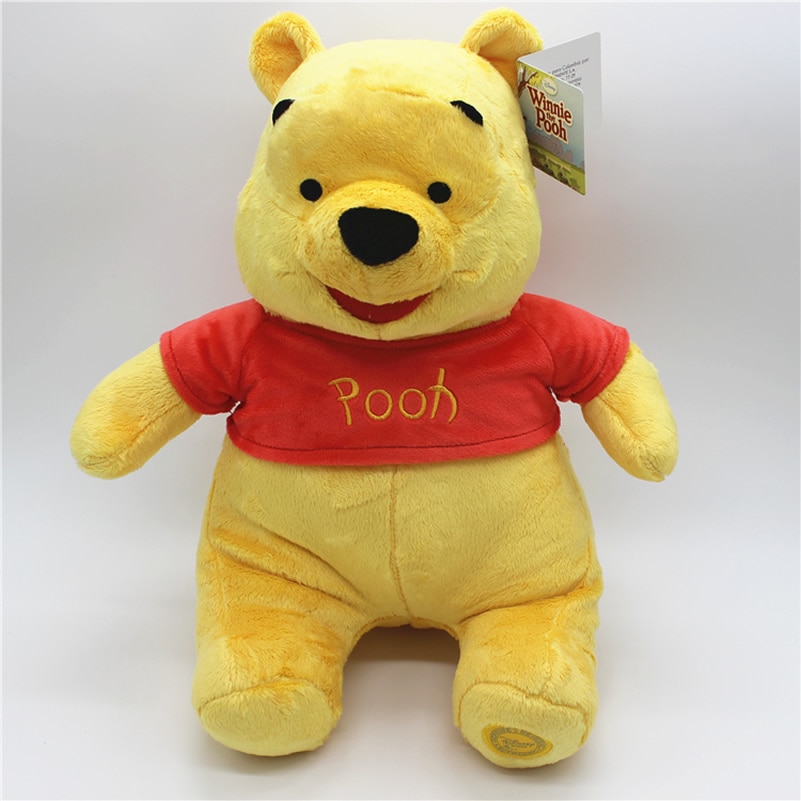 Free shipping Disney 40cm Original Winnie the Pooh Bear Plush Toy Animal Stuffed Soft Doll Toys - Winnie The Pooh Plush