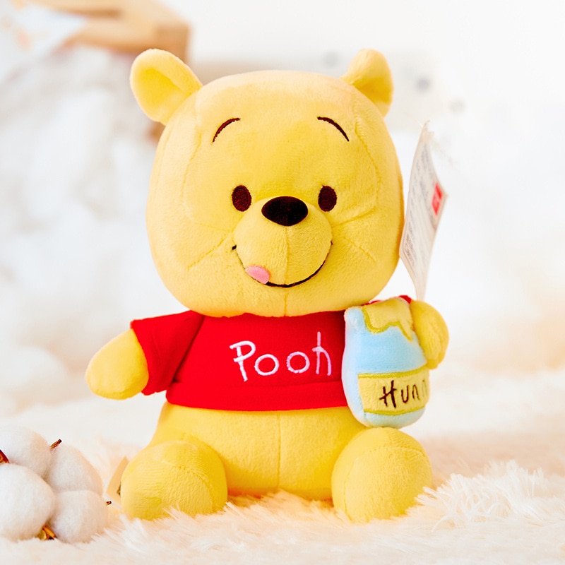 Original New Disney Kawaii Honey Pot Winnie The Pooh Plush Toy Pillow Cute Cartoon Anime Soft 3 - Winnie The Pooh Plush