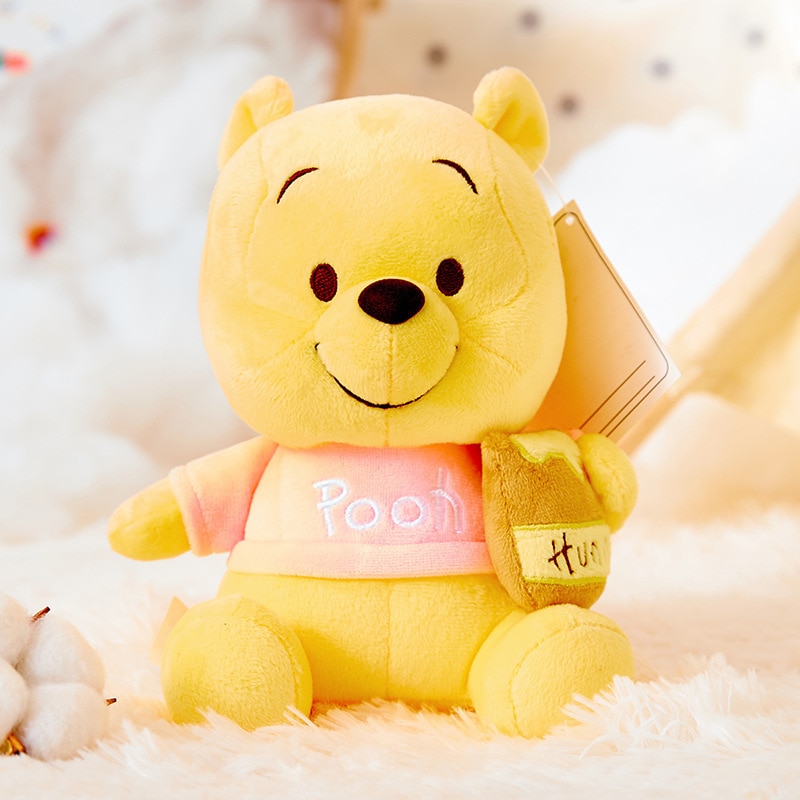 Original New Disney Kawaii Honey Pot Winnie The Pooh Plush Toy Pillow Cute Cartoon Anime Soft 4 - Winnie The Pooh Plush