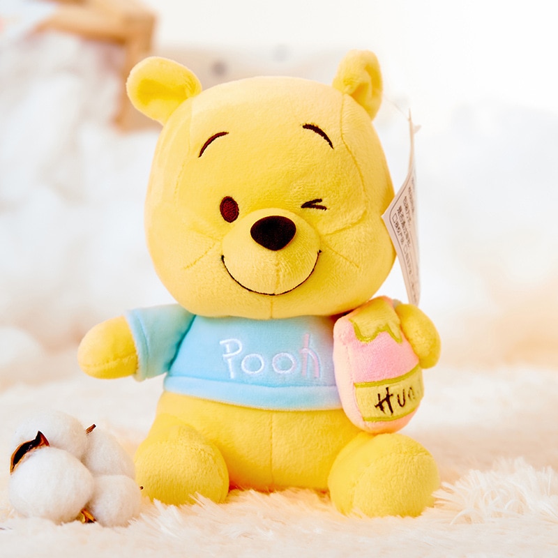 Original New Disney Kawaii Honey Pot Winnie The Pooh Plush Toy Pillow Cute Cartoon Anime Soft 5 - Winnie The Pooh Plush