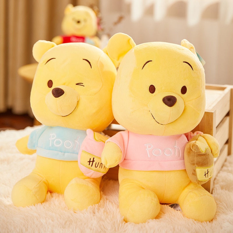 Original New Disney Kawaii Honey Pot Winnie The Pooh Plush Toy Pillow Cute Cartoon Anime Soft - Winnie The Pooh Plush