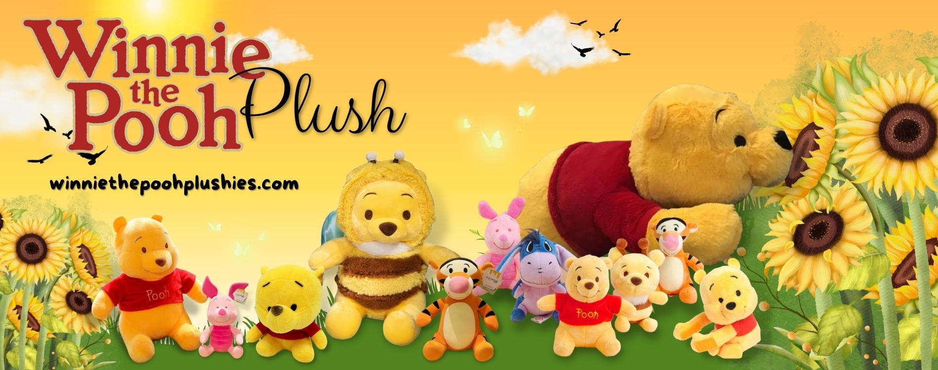 winnie the pooh plush banner